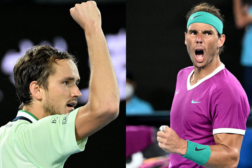 Finala Australian Open 2022. Rafael Nadal şi Daniil Medvedev, personajele principale. Cine va fi câștigătorul