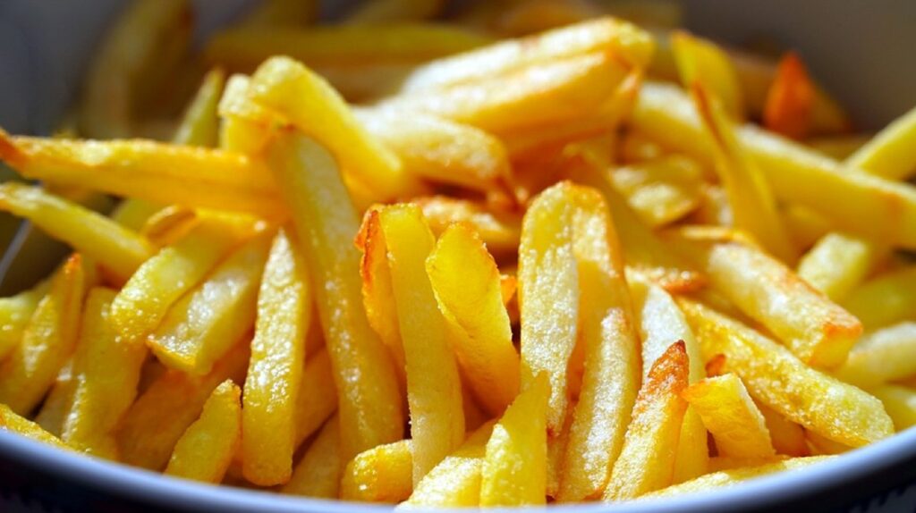 Când se pune sare pe cartofii prăjiți, de fapt. Secretul pentru a-i obține delicioși și crocanți