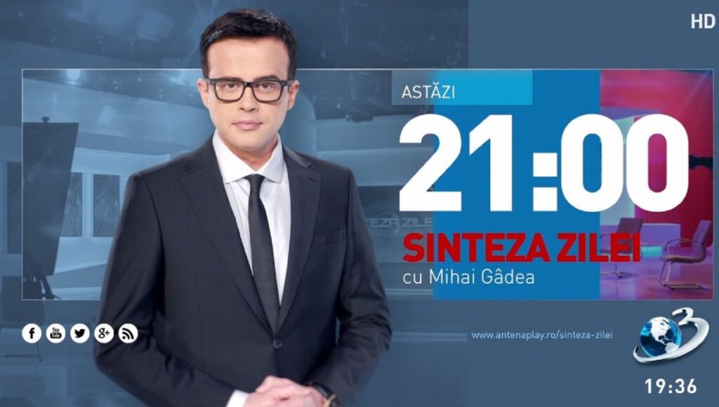 Mihai Gâdea i-a lăsat mască pe toţi! Totul s-a întâmplat în direct la Antena 3. Cifre uluitoare pentru postul de ştiri