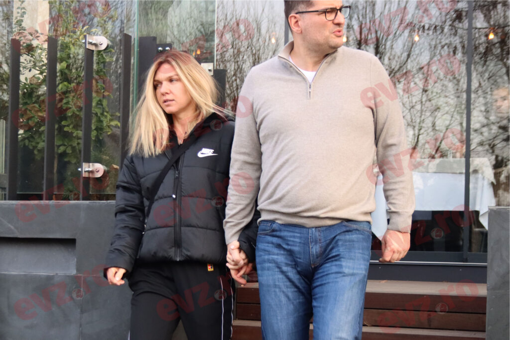 FOTO/ Simona Halep și Toni Iuruc sunt într-o continuă „lună de miere”. Cum se comportă tenismena în preajma soțului ei