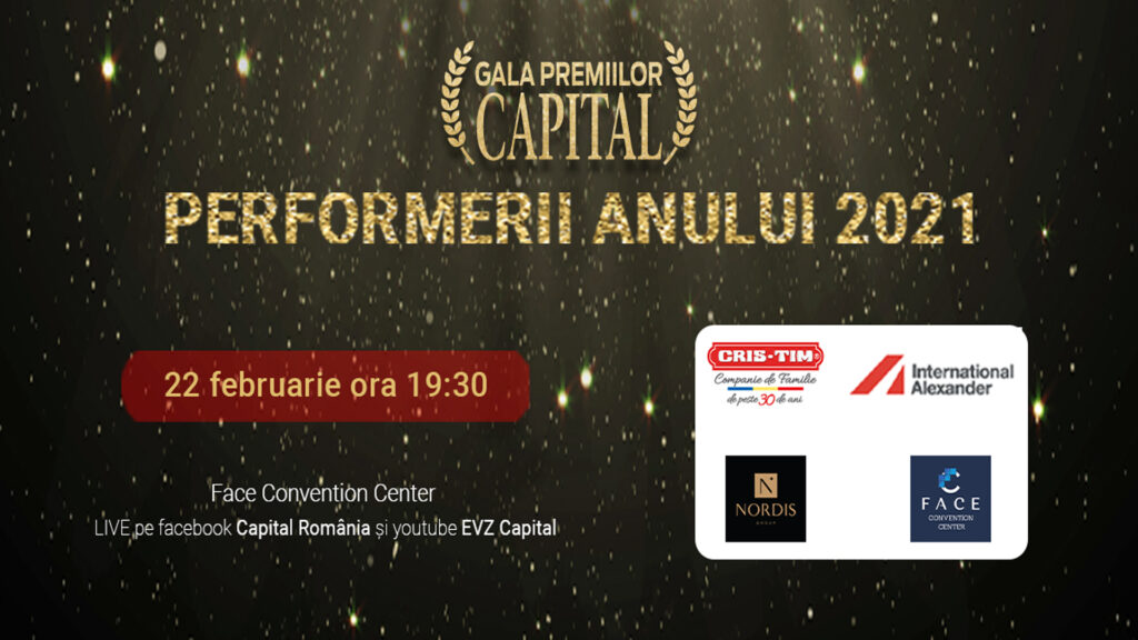 Gala Premiilor Capital: Performerii anului 2021