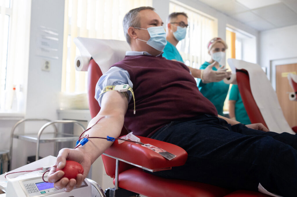 Noi facilităţi financiare pentru donatorii de sânge