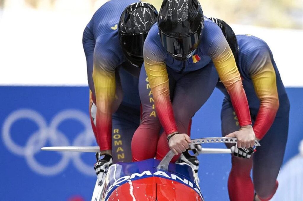 Jocurile Olimpice de la Beijing. Echipajul României de bob 4 persoane, evoluție peste așteptări. VIDEO