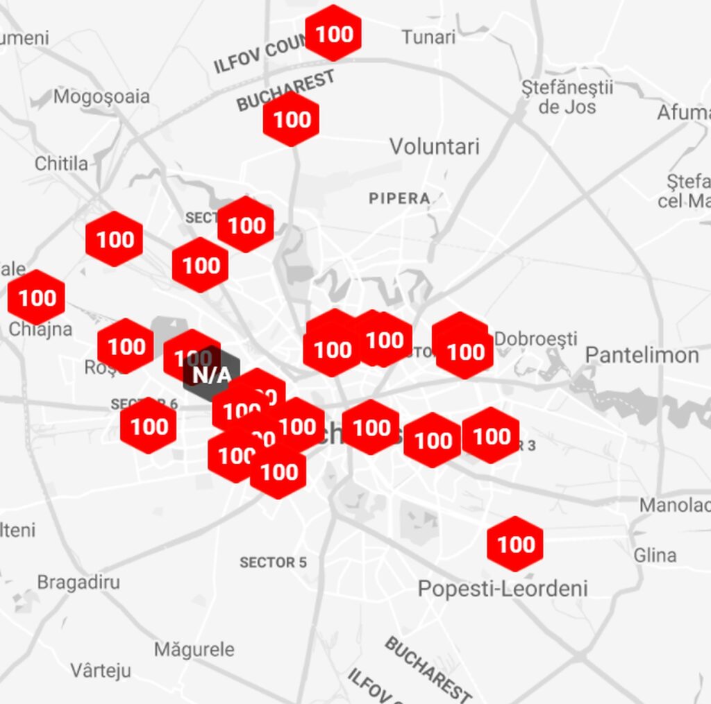 COD ROȘU. Poluare masivă în Capitală. Efectele asupra sănătății pot fi catastrofale