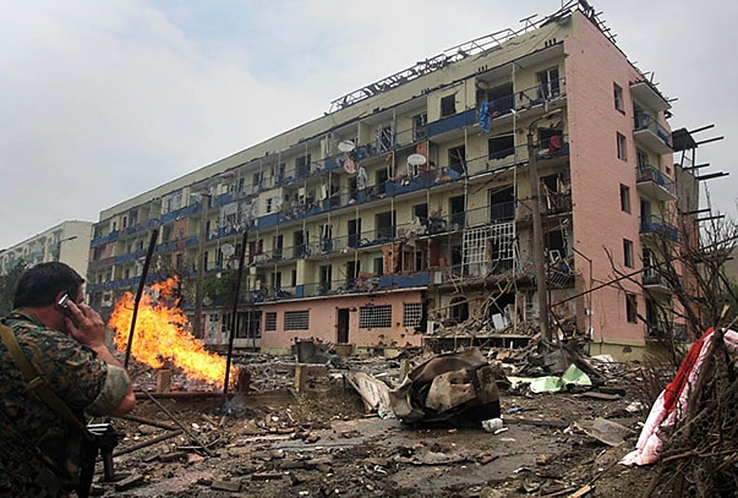 Нападение на осетию. Южная Осетия 8 августа 2008.