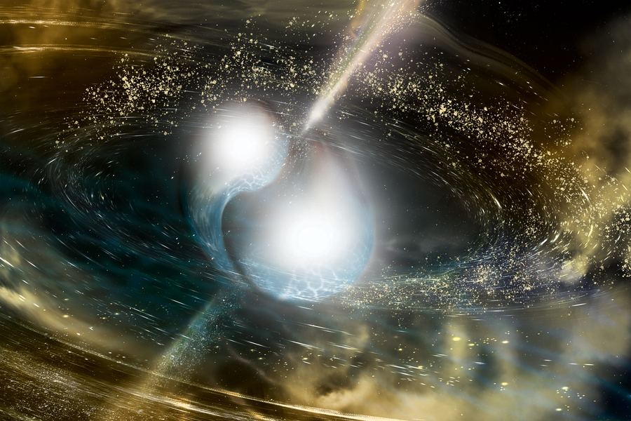 Coliziunile de stele de neutroni și misterul energiei întunecate