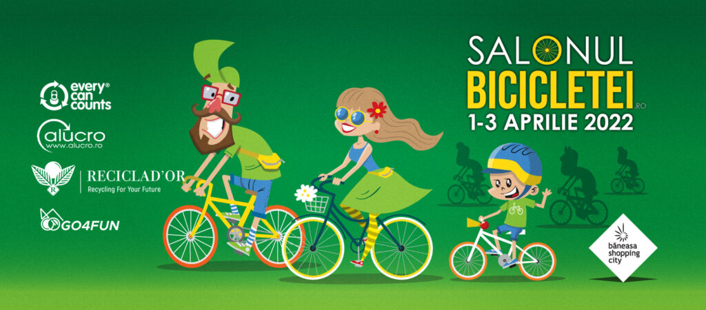 Weekend cu adrenalină și ecologie la Salonul Bicicletei 2022. Pedalează și reciclează!