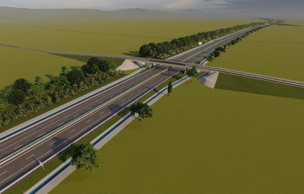 Primele imagini cu cea mai așteptată autostradă din România: „Ne așteptăm să fie finalizat la timp”. Video