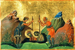 Calendar Ortodox, 19 martie. Sfinții Mucenici Hrisant și Daria, închiși de vii într-o peșteră