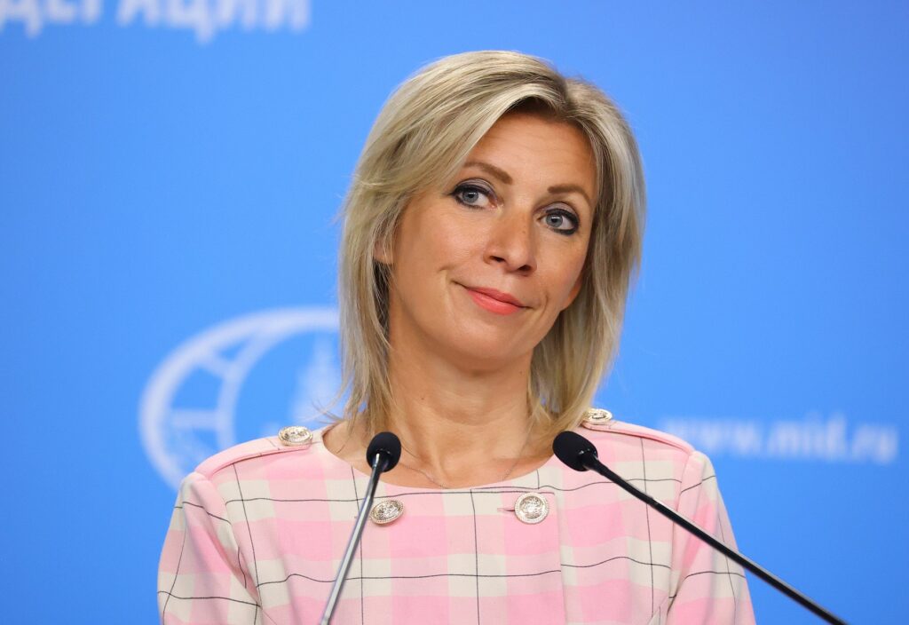 Maria Zaharova a declarat că Germania este parte a conflictului din Ucraina