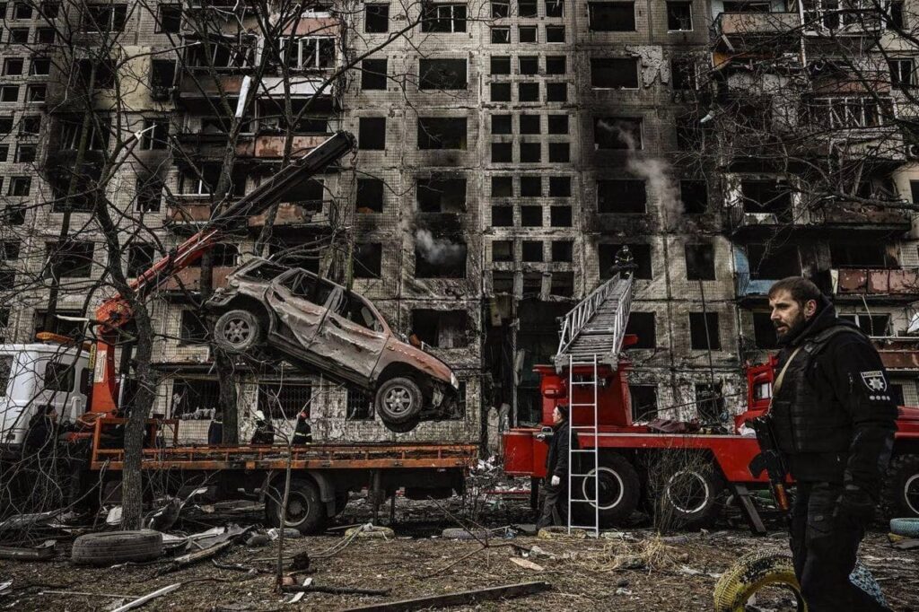 Kievul, sub asediu rusesc! Capitala Ucrainei a fost zguduită de explozii puternice în zorii zilei