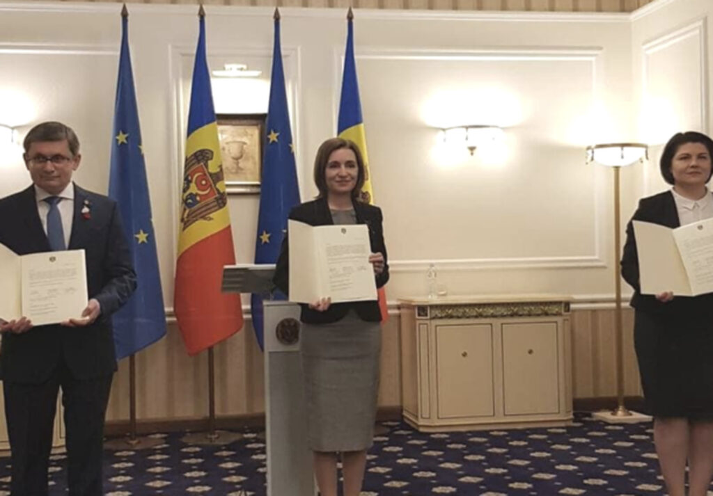 Republica Moldolva a semnat cererea de aderare la Uniunea Europeană. Maia Sandu: ”Vrem să trăim paşnic”