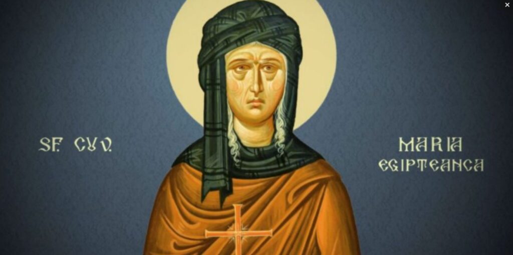 Calendar Ortodox 1 aprilie. Sfânta Cuvioasa Maria Egipteanca și-a schimbat viața după ce a intrat în Biserica Sfântului Mormânt