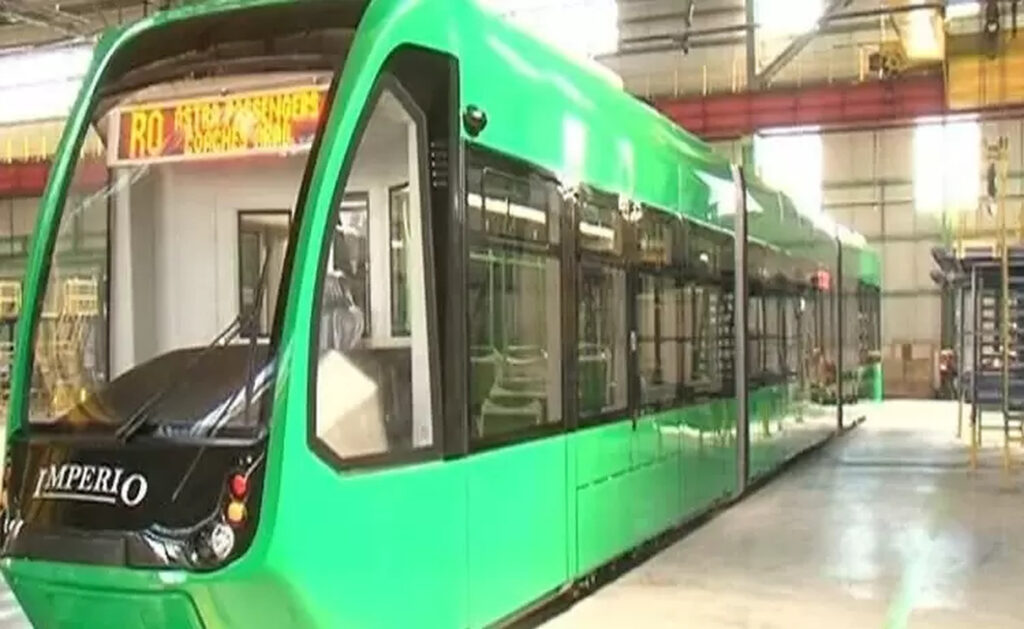 Cum arată noile tramvaie care vor circula în București. Acestea vor fi introduse pe linia 41