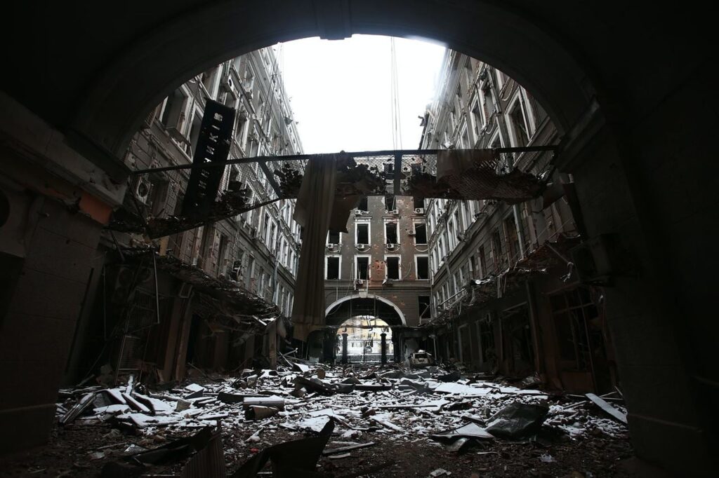Imagini apocaliptice din Ucraina! Ce a putut să facă Vladimir Putin: Întreaga țară se scufundă în întuneric
