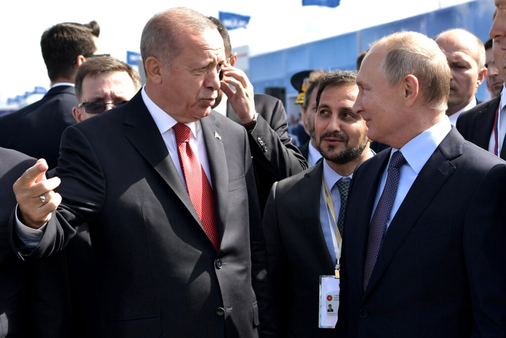 Când Erdogan laudă relaţia sa cu Putin