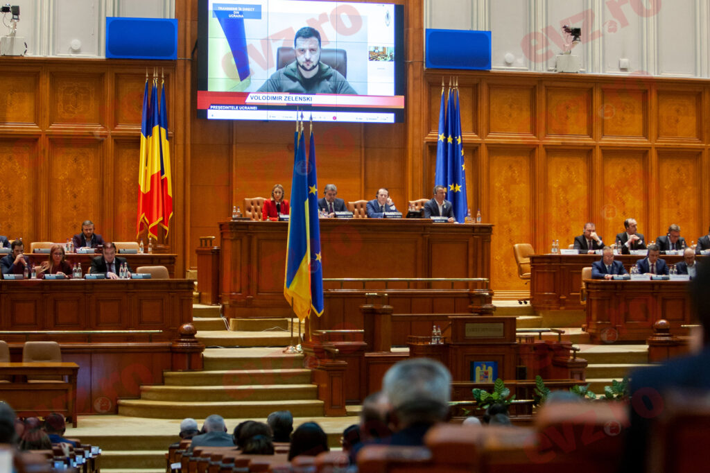 Breaking News! Volodimir Zelenski, apel către România. L-a demascat pe Putin în Parlament: "Doar împreună putem opri războiul". VIDEO