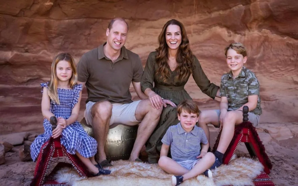 Prințul William și Kate Middleton au ales fotografia pentru felicitarea de Crăciun din acest an. Unde a fost făcută poza