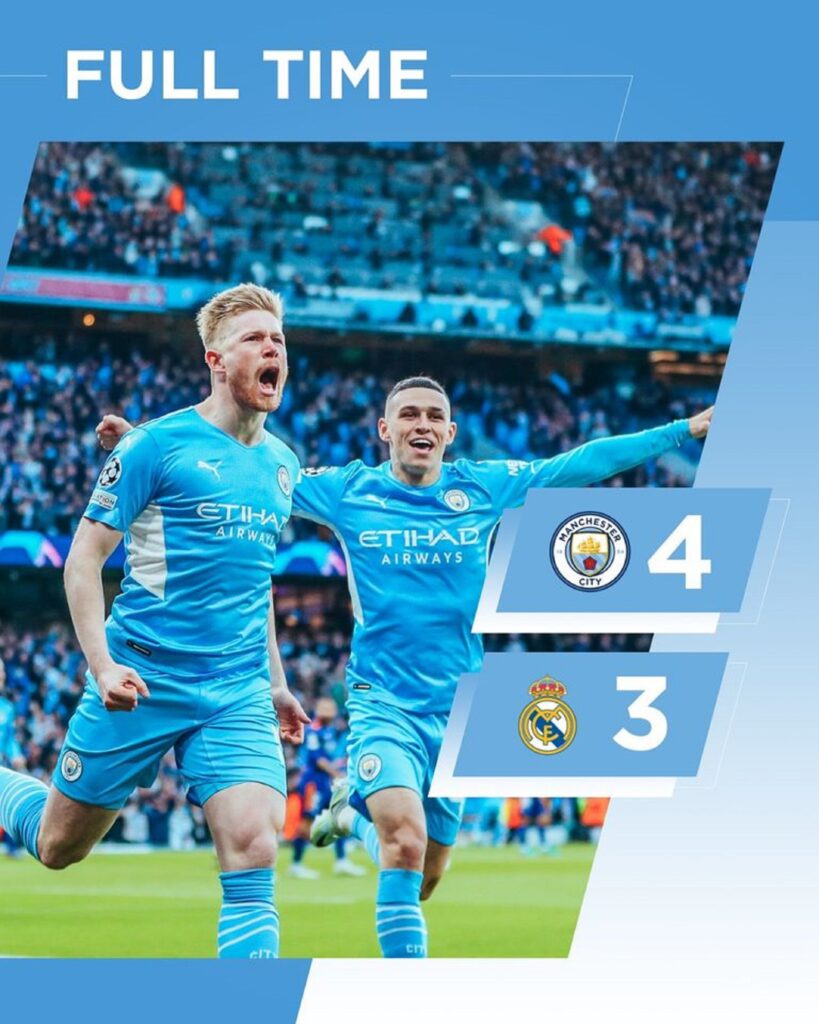 Liga Campionilor. Meci colosal între Manchester City și Real Madrid. Românul Istvan Kovacs, nemilos cu Guardiola