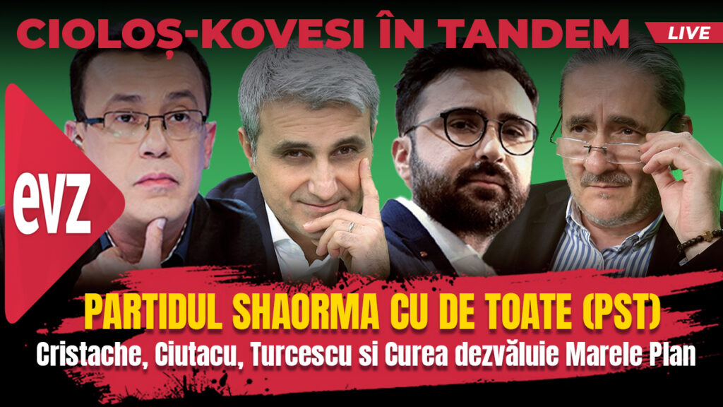 Cioloș, partid pentru Kovesi. EVZ Play cu Robert Turcescu