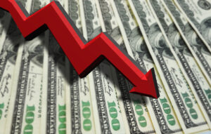 grafic, criza economica, dolari