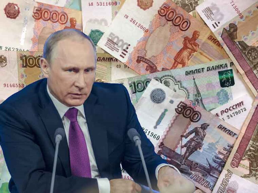 Rubla, mai tare decât războiul din Ucraina! Putin evită colapsul financiar cu metode înfiorătoare. Cât vor mai rezista rușii