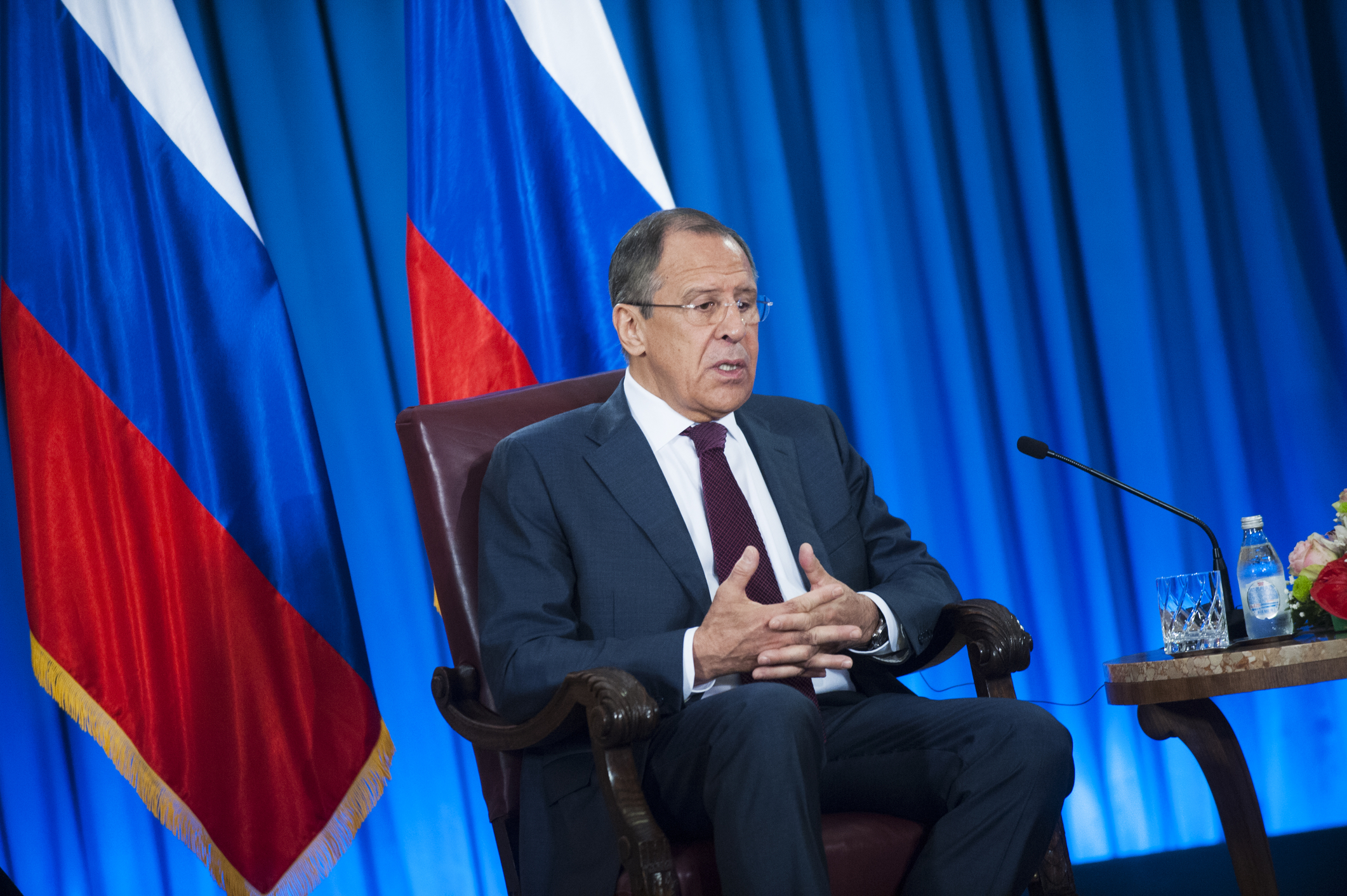 Lavrov, necruțător amenință Occidentul: „Nu subestimați amenințarea cu un război nuclear”