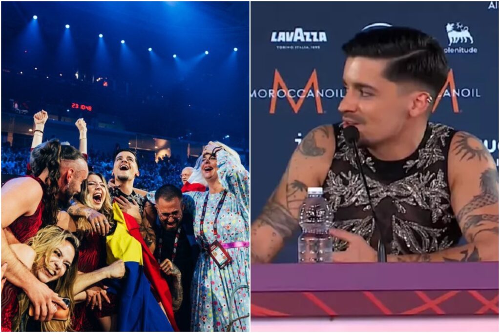 România a ajuns în finala Eurovision! Artistul, aplaudat la scenă deschisă. „Am plâns foarte tare”