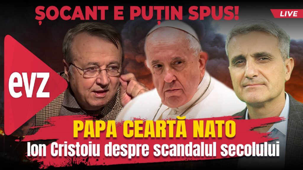 Cutremur: Papa Francisc e putinist! EVZ Play cu Robert Turcescu