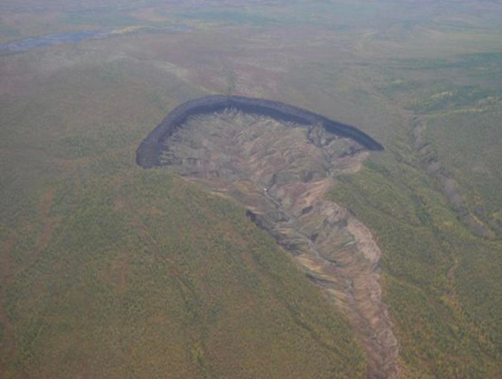 „Gura înspre iad” apare în Siberia – și nu se poate face nimic pentru a încetini creșterea acesteia