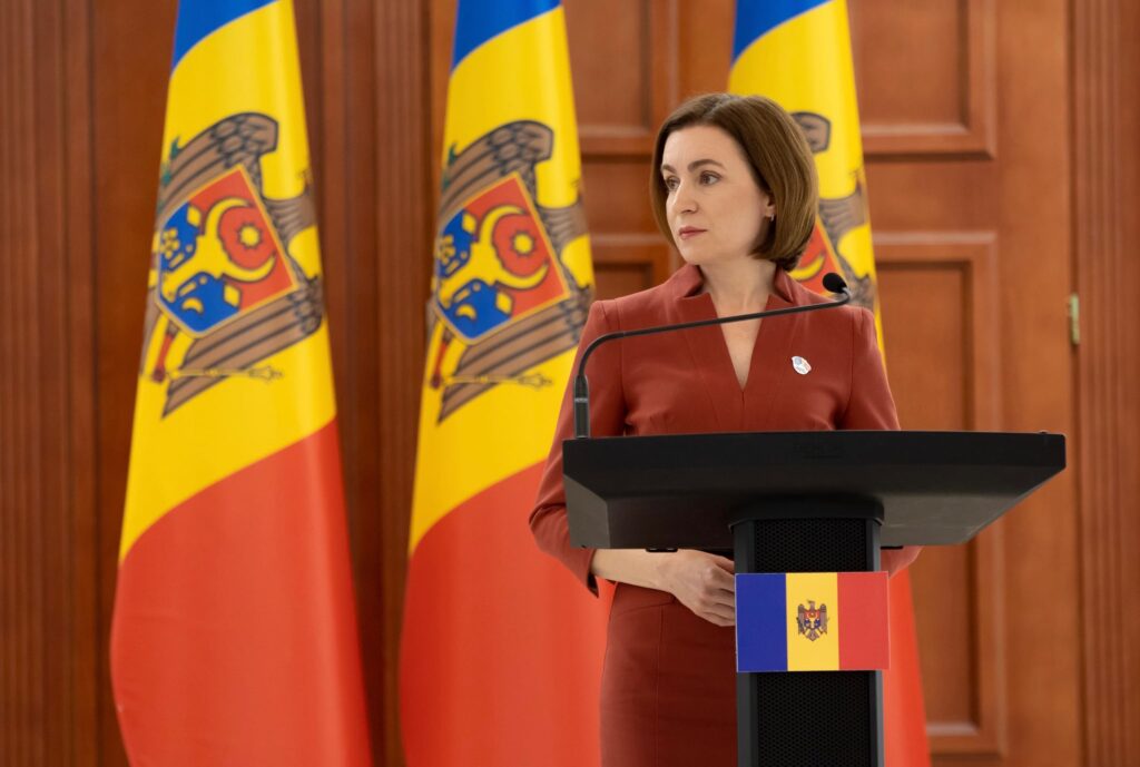 Maia Sandu, mesaj ferm pentru Rusia. „Nu este treaba lui Putin” unde își stochează gazele Moldova