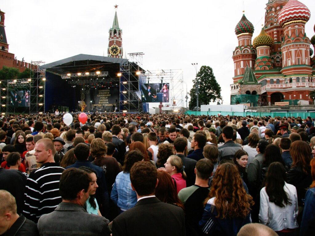 Revoltă la un concert din Sankt Petersburg! Rușii au scandat contra războiului lui Putin. Foto&Video