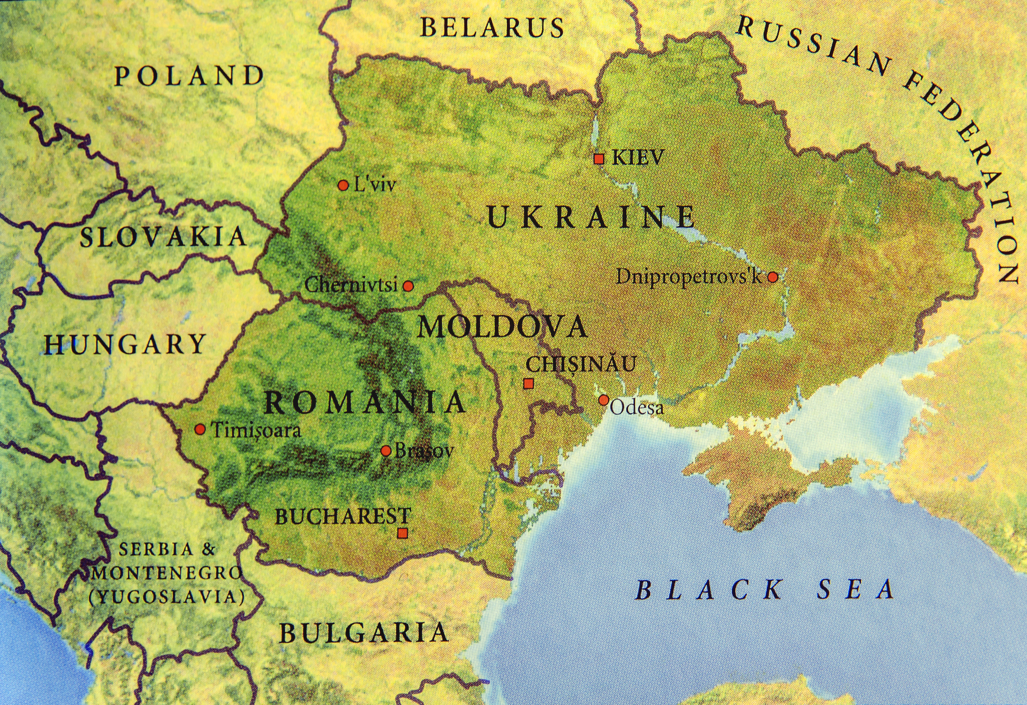 Republica Moldova, România, Ucraina