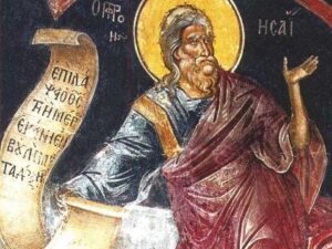Calendar Ortodox, 9 mai. Sfântul Proroc Isaia, făcătorul de minuni și cel care a vestit sosirea lui Iisus în Ierusalim