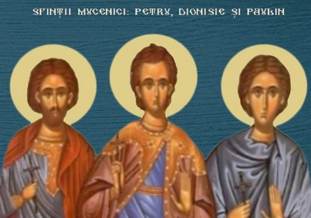 Calendar Ortodox, 18 mai. Petru, Dionisie (Denisa), Andrei, Pavel şi Hristina (Cristina) fecioara, sfinții omorâți pentru credința lor