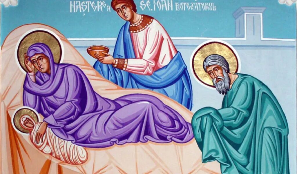 Calendar Ortodox, 24 iunie. Pomenirea nașterii Cinstitului Slăvitului Prooroc înaintemergătorul şi Botezătorul Ioan