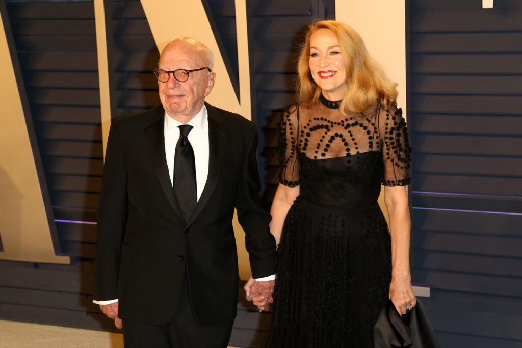 Rupert Murdoch uită de divorț. Magnatul mass-media a fost prezent la nunta nepoatei sale