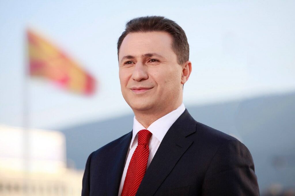 Fostul premier fugar al Macedoniei de Nord, condamnat la șase ani de închisoare. Nikola Gruevski: „Este persecuție politică”