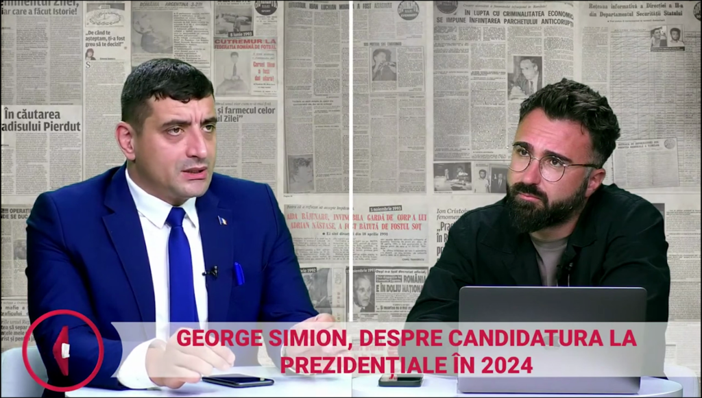 EXCLUSIV. George Simion: „Unul din trei români votează cu AUR!” Va candida la prezidențiale?
