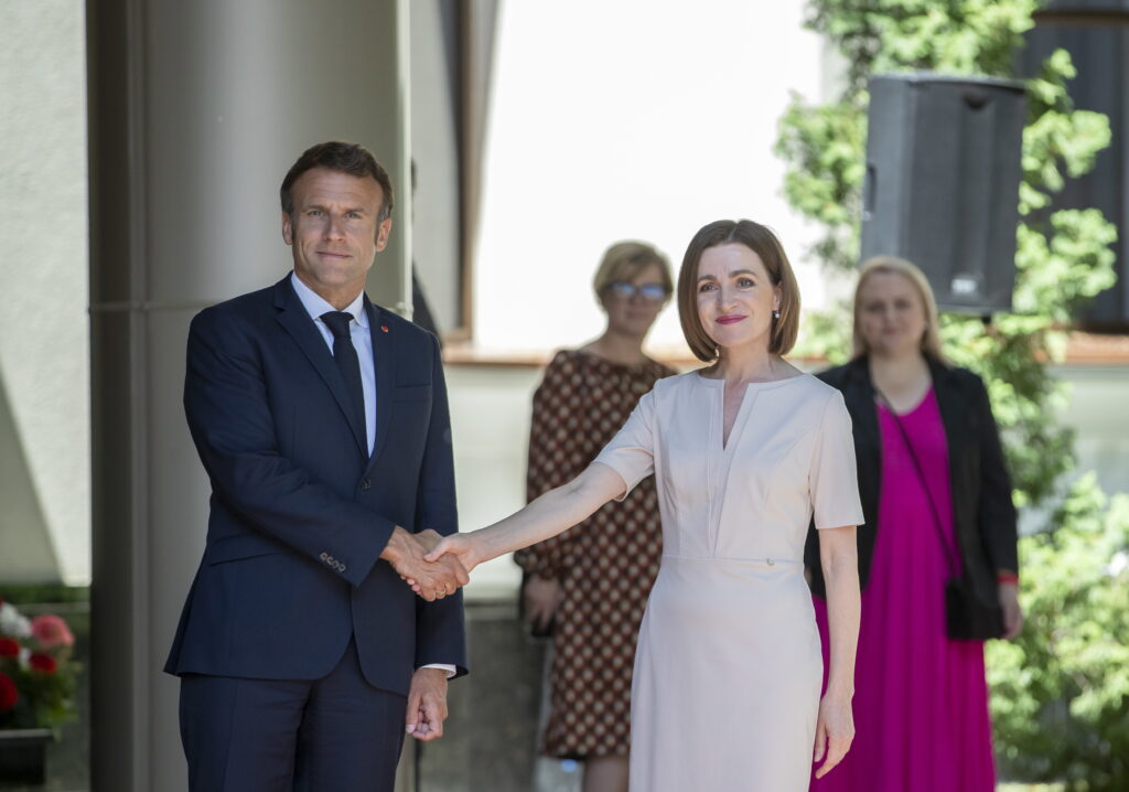 Președintele Franței, Emmanuel Macron, în vizită în Republica Moldova. Discuții cu Maia Sandu