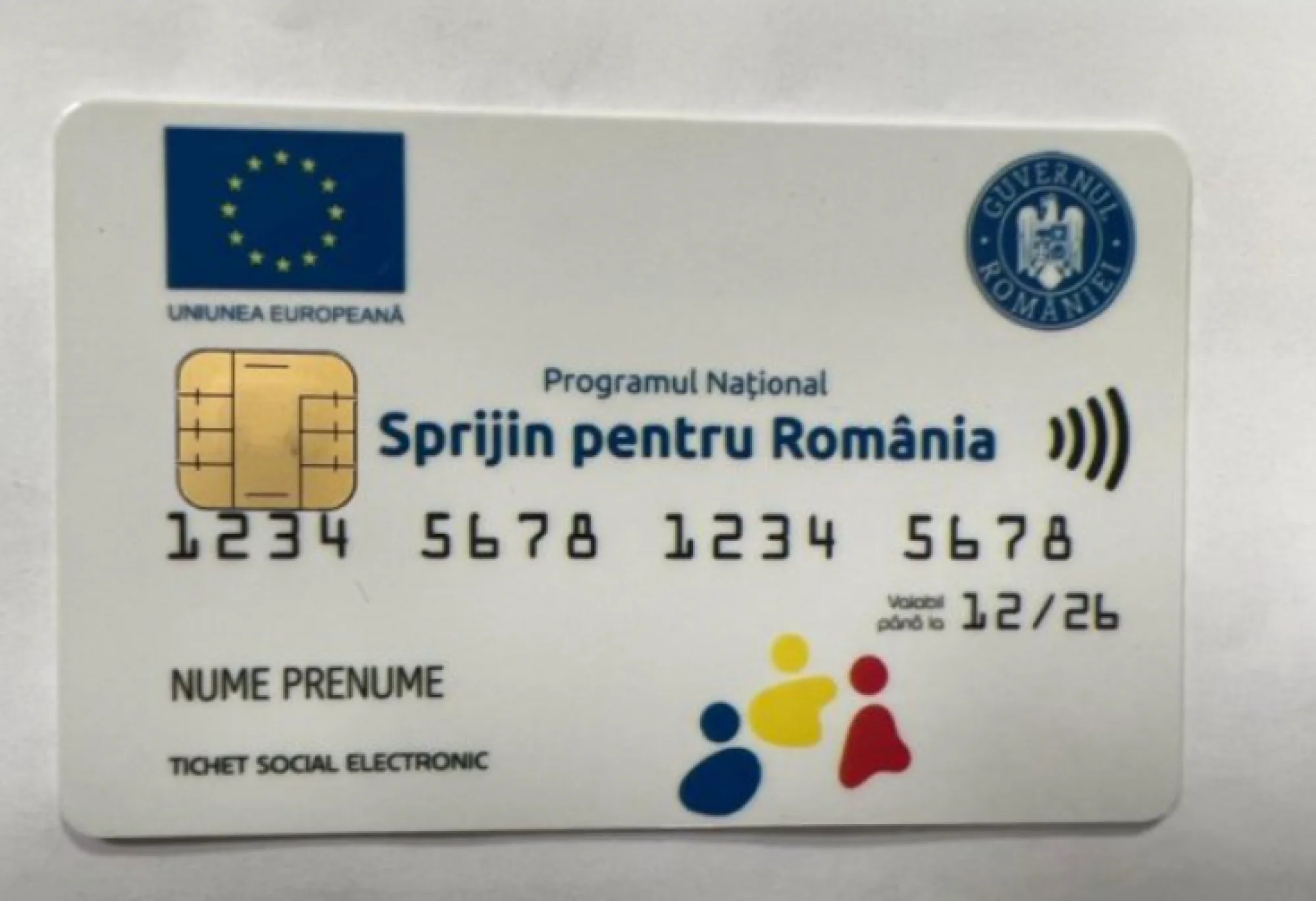 Card de vouchere sociale, sprijin pentru România