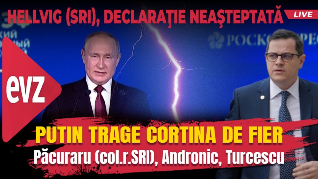 Putin trage cortina de fier. EVZ Play cu Robert Turcescu