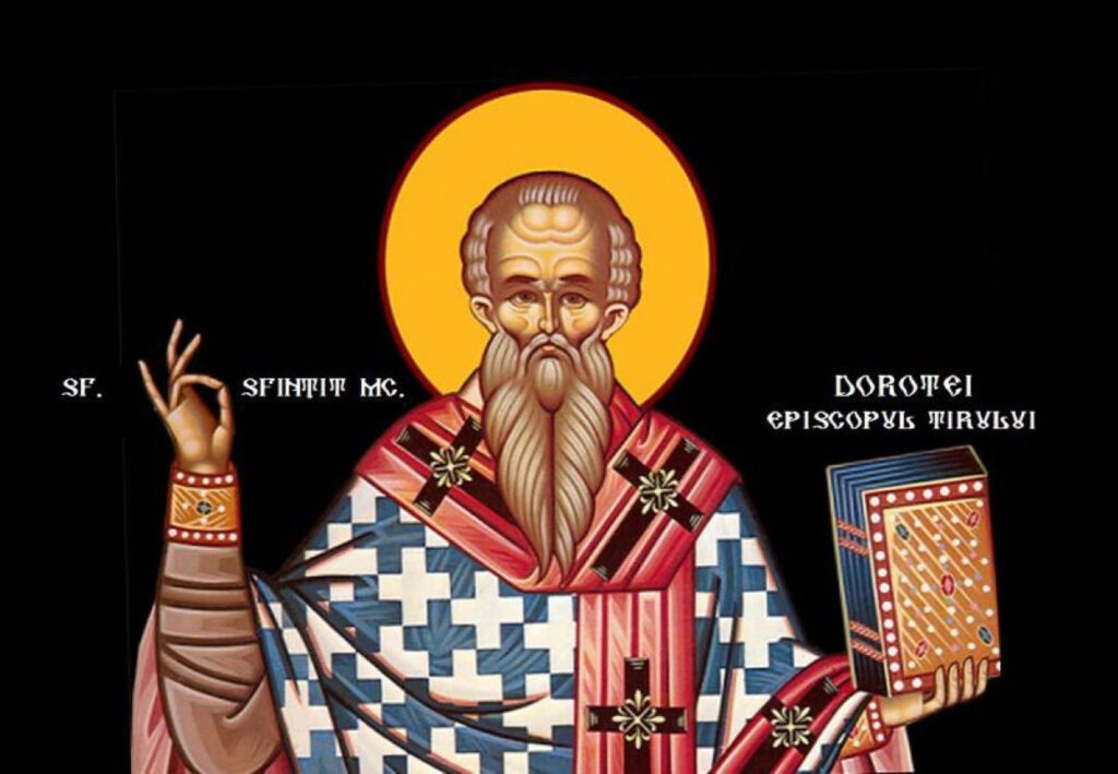 Calendar Ortodox, 5 iunie. Sfântul Mucenic Dorotei, Episcopul Tirului