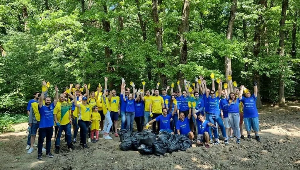 Campania națională „TNL goes GREEN! Curățăm România, județ cu județ”, a avut loc astăzi în toată România!