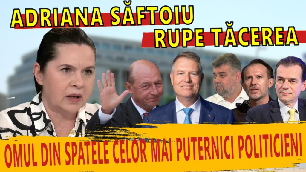 Adriana Săftoiu rupe tăcerea! Secretele celor mai puternici oameni politici ai României