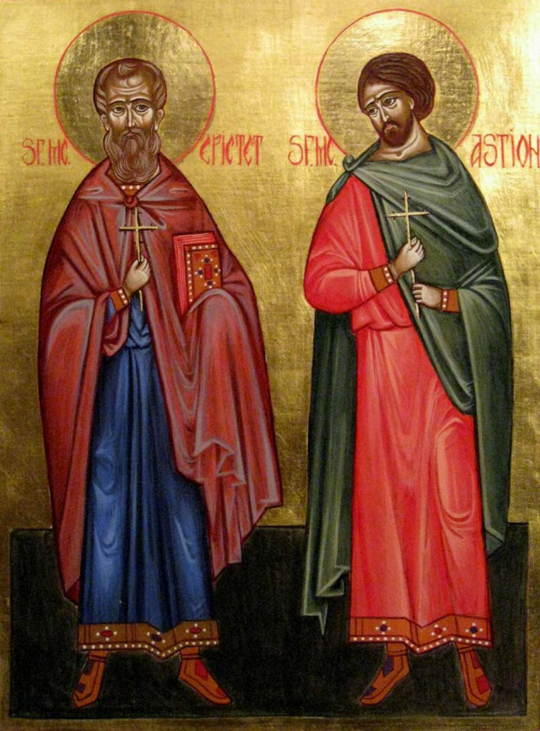 Calendar ortodox, 8 iulie. Sfinții Mucenici Epictet și Astion