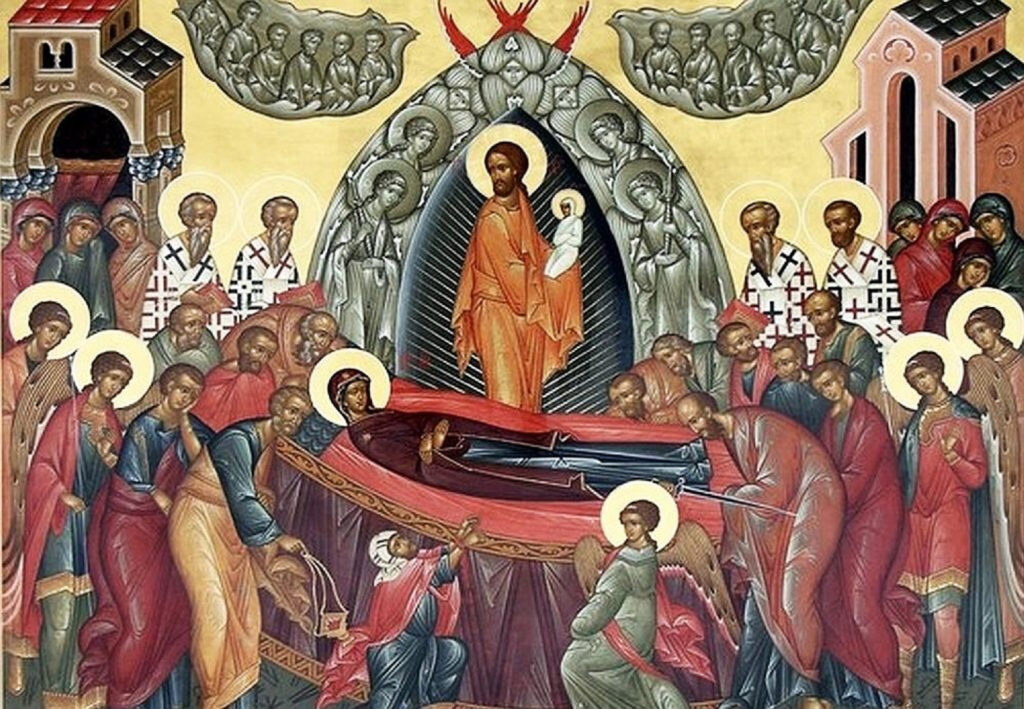 Calendar Creștin Ortodox. Lăsata secului pentru Postul Adormirii Maicii Domnului. Pomenirea Sfântului și Dreptului Evdochim