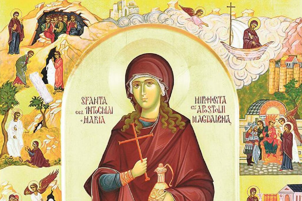 Calendar Ortodox, 22 iulie. Sfânta mironosiță Maria Magdalena, care și-a dedicat viața peripețiilor misionare