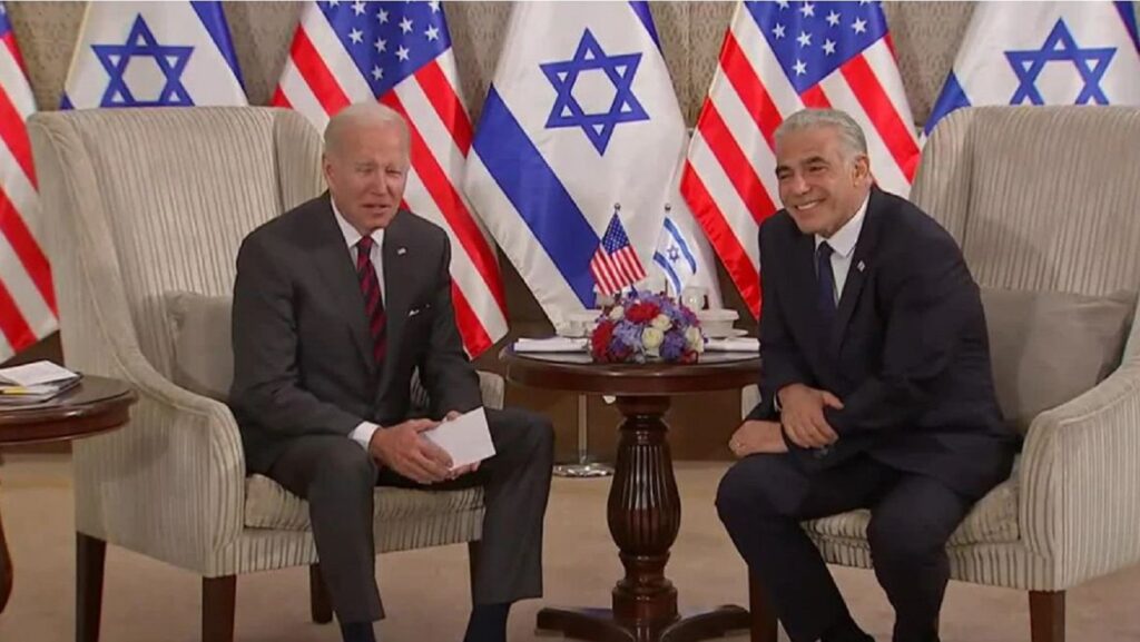 Premierul Israelului, Yair Lapid, după întânirea cu Joe Biden: Nu va exista un Iran dotat cu armament nuclear