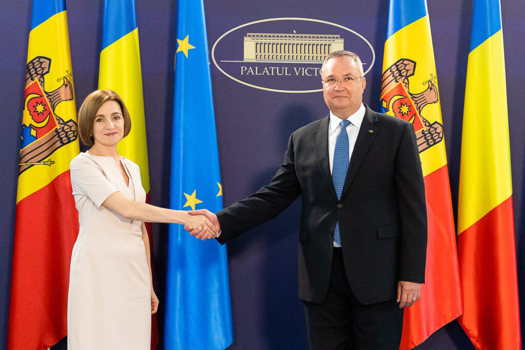 Nicolae Ciucă, în prima sa vizită oficială la Chişinău: România va rămâne mereu alături de Republica Moldova